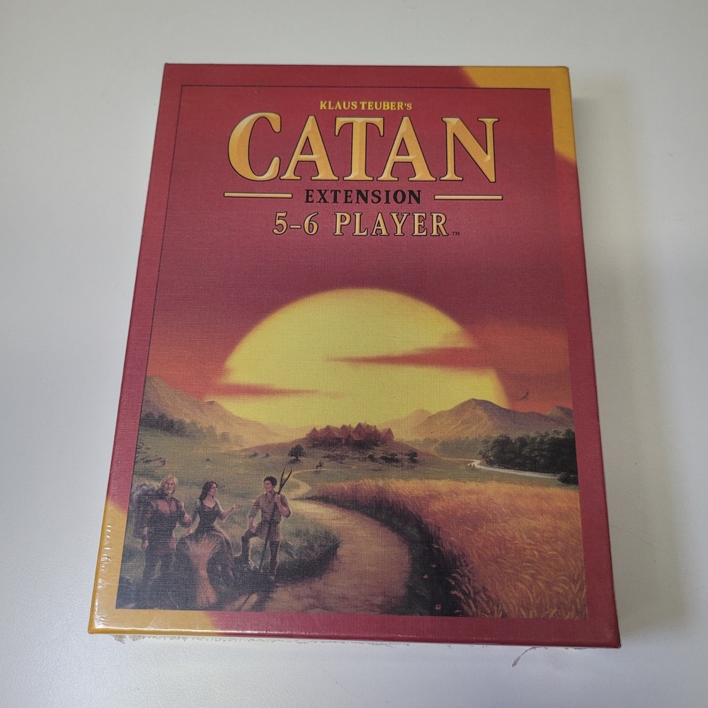 Catan Extension 5-6 Player Board Game Klaus Teuber New Sealed‎